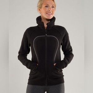 Lululemon Black Cuddle Up Jacket Sz 6